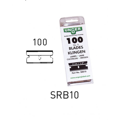 Lames pour grattoirs SECURITE, 4 cm