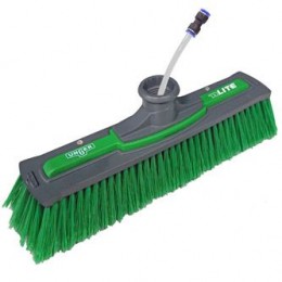 Brosse nLite Power simple, poils fleurée (vert)