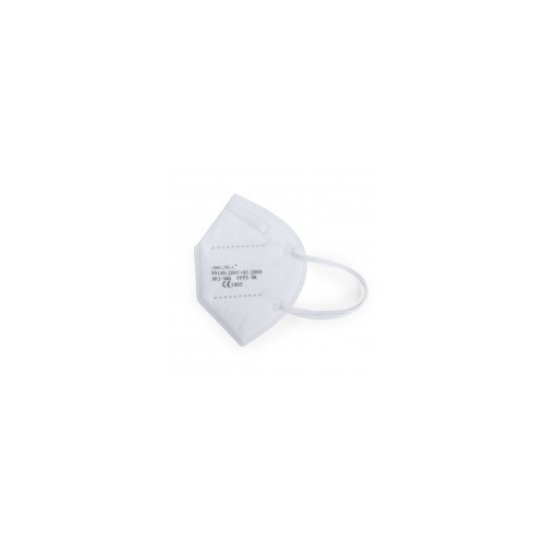 Masque FFP3 protection respiratoire pliable blanc par 25