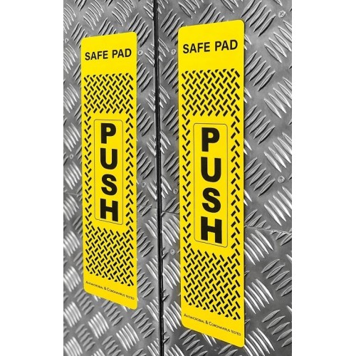 Safe Pad Poussez adhésif long virucide et bactéricide