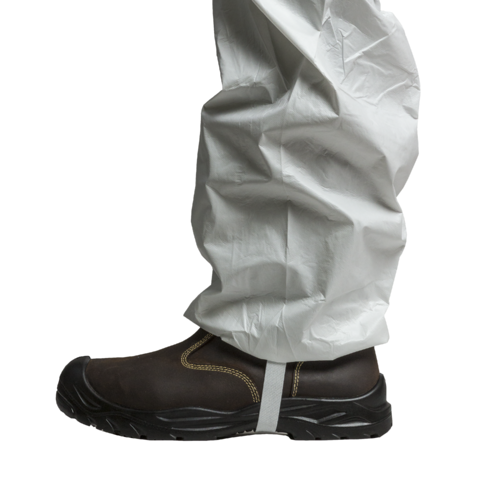 Combinaison COVERALL film Microporeux blanc  - 3