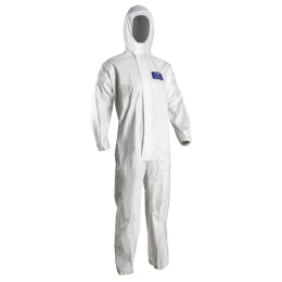 Combinaison COVERALL film Microporeux blanc