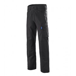 Pantalon Kross Line multi-poches NOIR tissu 65% coton et 35% polyester