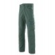 Pantalon Kross Line multipoches VERT US tissu 65% coton et 35% polyester