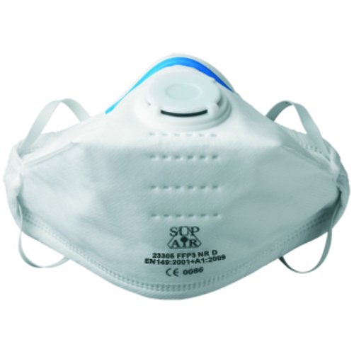 Masque respiratoire pliable avec soupape FFP3  - 1