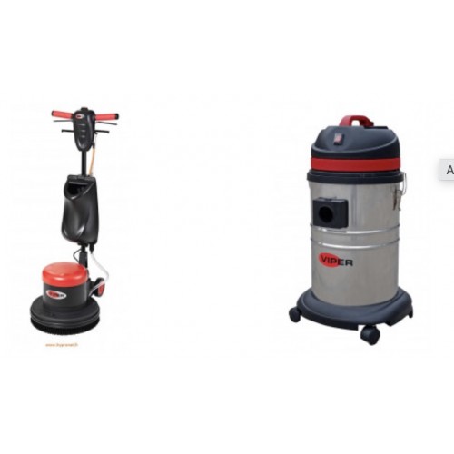 Machine Decapage Sol Kit de decapage et de récurage pour sol VIPER
