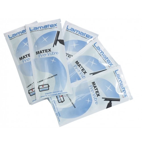 MATEX PRO VITRE produit lavage vitre carton 50 doses de 50ml