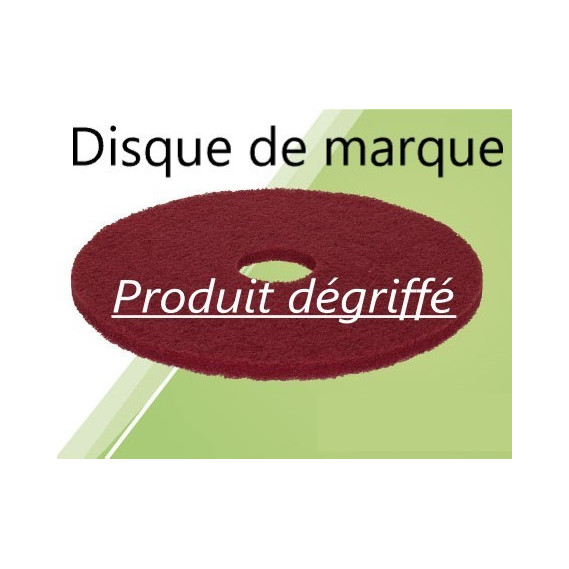 Disque rouge dégriffé en déstockage !