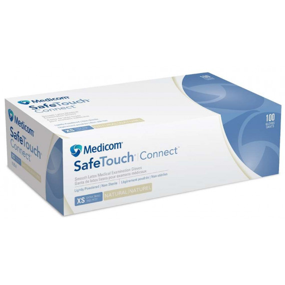 Gant latex légèrement poudré SAFETOUCH Connect MEDICOM