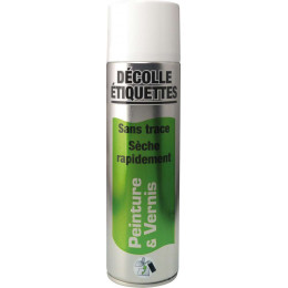 Décolle-étiquette 200ml embout brosse utilisable sur surfaces non