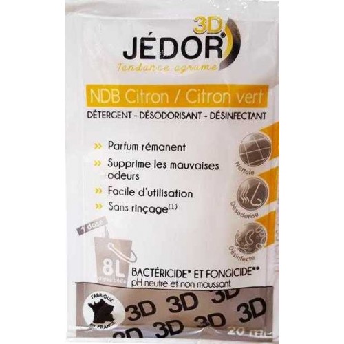 Detergent 3D dose de 20ml NDB Jedor  - 3 Detergent 3D dose de 20ml NDB Jedor  - 3