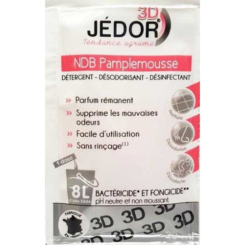Detergent 3D dose de 20ml NDB Jedor  - 6 Detergent 3D dose de 20ml NDB Jedor  - 6