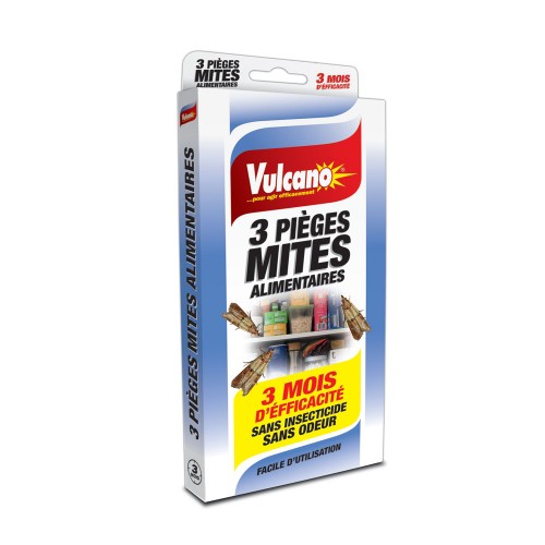 Pièges anti mites alimentaires collants Vulcano - Hypronet