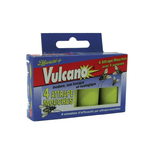 Piège collant ruban attrape mouches pour la maison - Vulcano