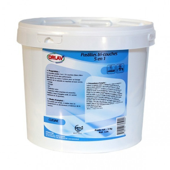 Pastilles Lave Vaisselle 5 en 1 ORLAV Pastilles Lave Vaisselle 5 en 1 ORLAV