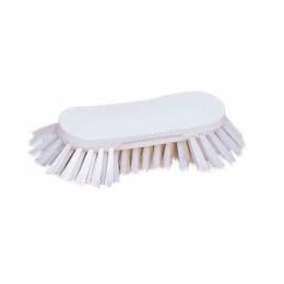 Brosse tonneau papillon fibres blanches - HACCP