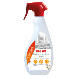 ORLAV nettoyant désinfectant sanitaire 4 en 1 PAE 750ML