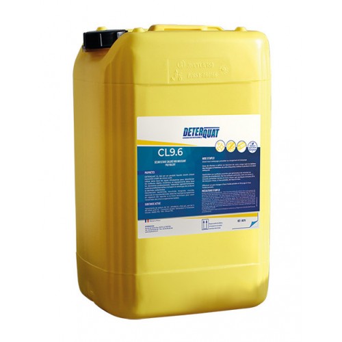 Javel concentrée  9,6% de chlore actif en bidon de 20L