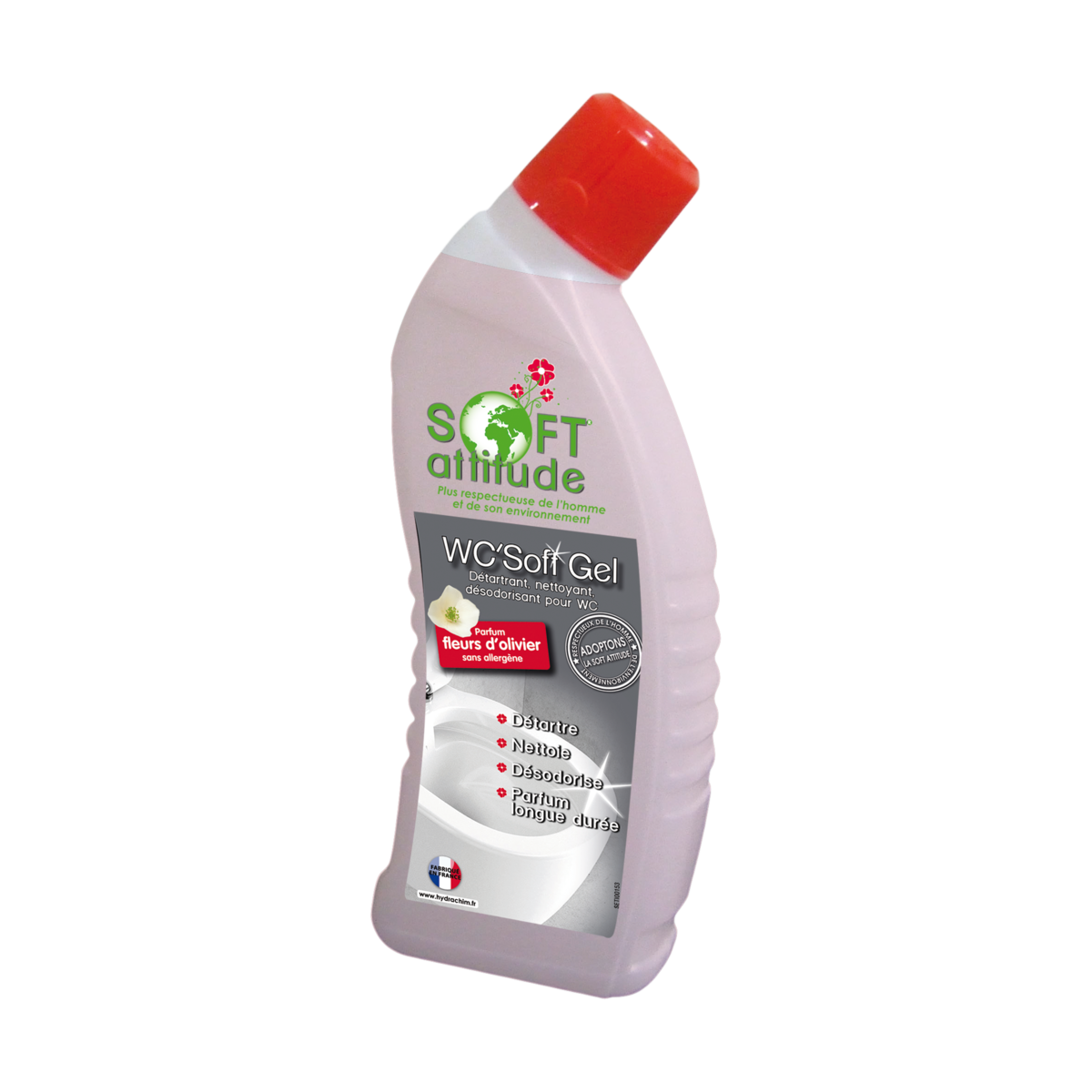 Gel WC détartrant désodorisant WC Net Extra White 1,5 L - Gels wc