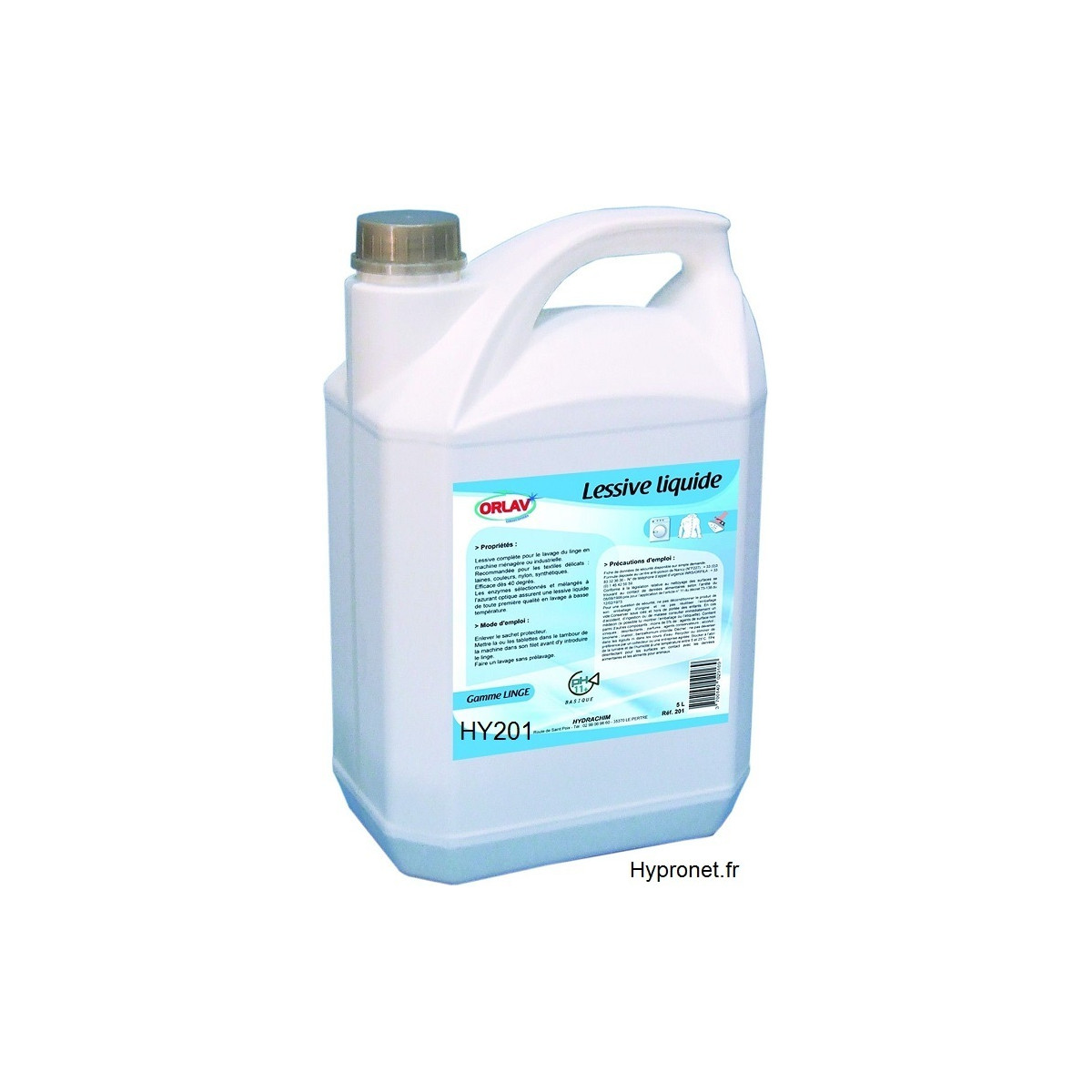 ORLAV LESSIVE LINGE LIQUIDE Professionnelle 5L