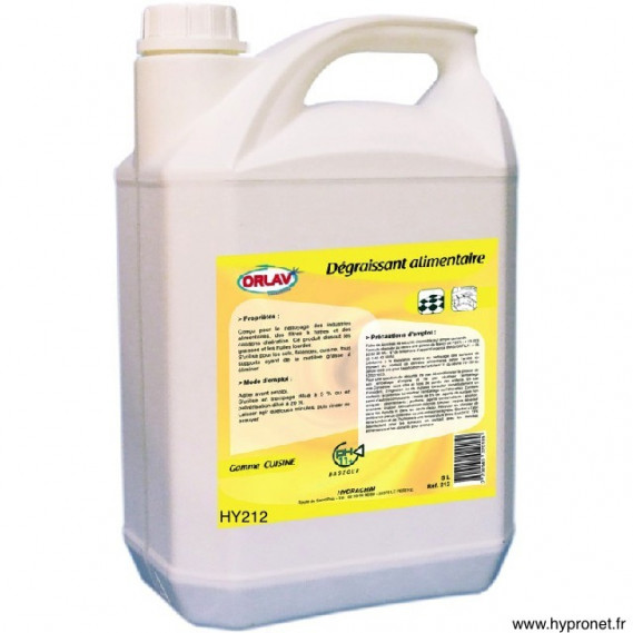 ORLAV Dégraissant alimentaire puissant