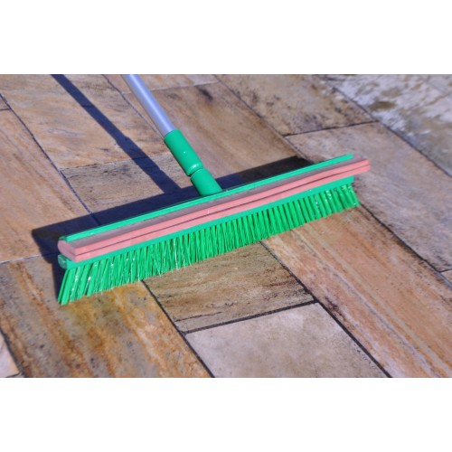 Raclet'Brosse Pro jardin 55 cm et manche alu 1m50 -5 Raclet'Brosse Pro jardin 55 cm et manche alu 1m50 -5