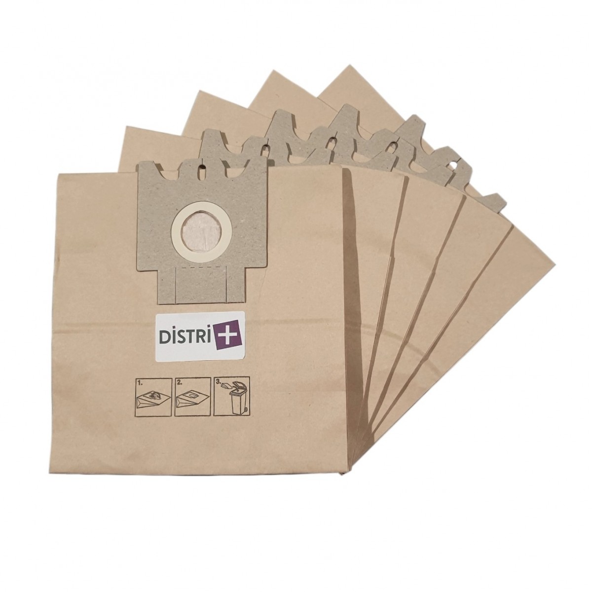 Sac aspirateur compatible Karcher - pochette de 5 sacs papier
