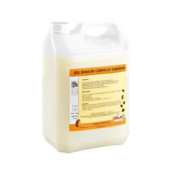 Gel douche Corps et cheveux 5L Gel douche Corps et cheveux 5L
