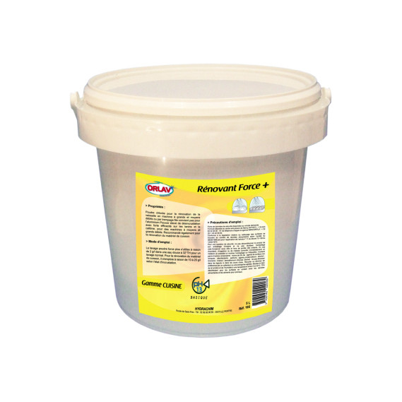 ORLAV rénovant vaisselle Force plus