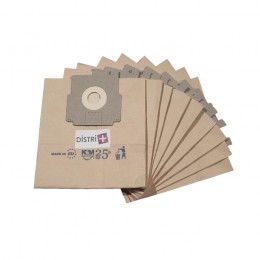 Sac aspirateur compatible ZELMER - pochette de 10 sacs papier