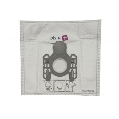 Sac aspirateur compatible AEG - ELECTROLUX - PROGRESS DIAMANT - pochette de 5 sacs microfibre Bournoville - 2