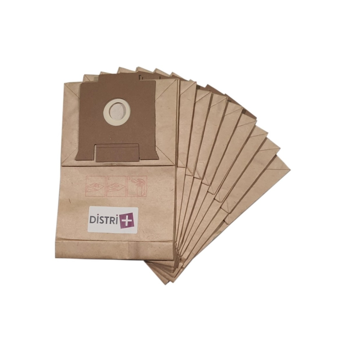 Sac aspirateur Rowenta - pochette de 10 sacs papier
