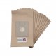 Sac aspirateur compatible BOSCH / SIEMENS - pochette de 10 sacs papier