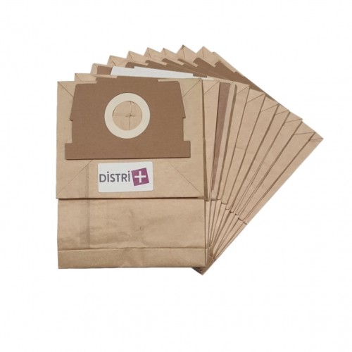 10 Sacs Papier + 1 Filtre Hepa H10 - Aspirateur Zélio MT000101 MOULINEX