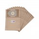 Sacs aspirateur pour Numatic - pochette de 10 sacs papier Bournoville - 2
