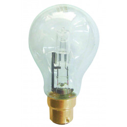 Ampoule standard éco halogène 46W 240V B22 CL