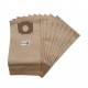 Sac aspirateur compatible Taski - pochette de 10 sacs papier Bournoville - 2