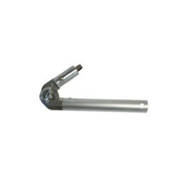 Coude articulé en aluminium pour perche laveur de vitre