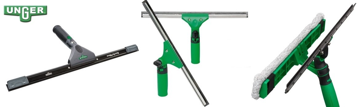 Raclette vitre professionnelle Unger - Hypronet