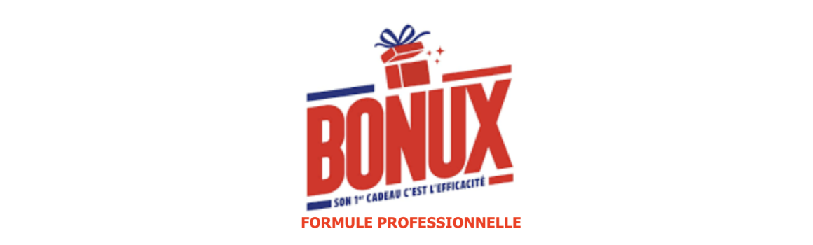 BONUX Pro la marque Francaise de lessive