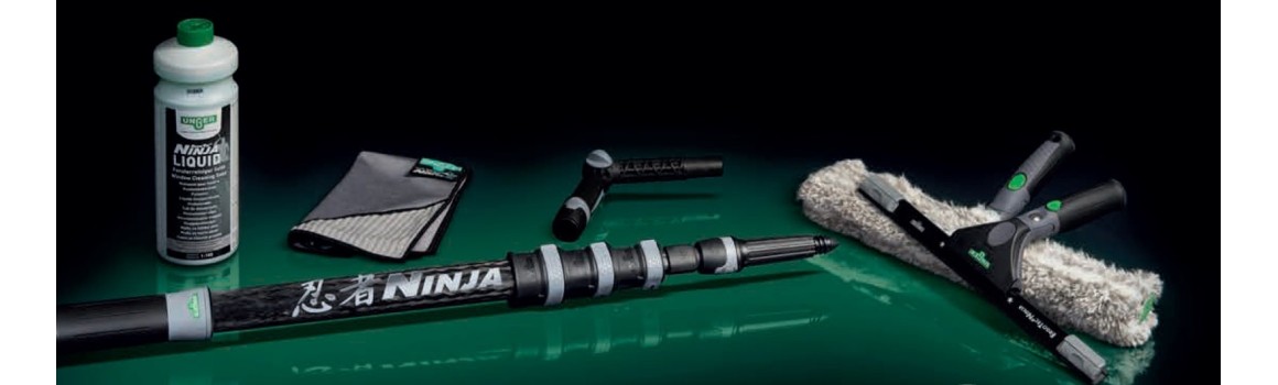 KIT Ninja la marque premium d’outils pour laveur de vitre UNGER