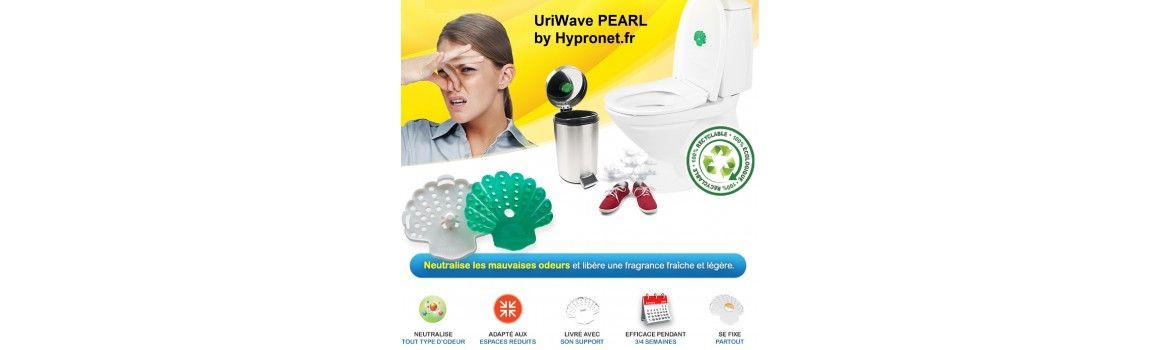 URIWAVE PEARL - mini Clip désodorisant pour les petits volumes !