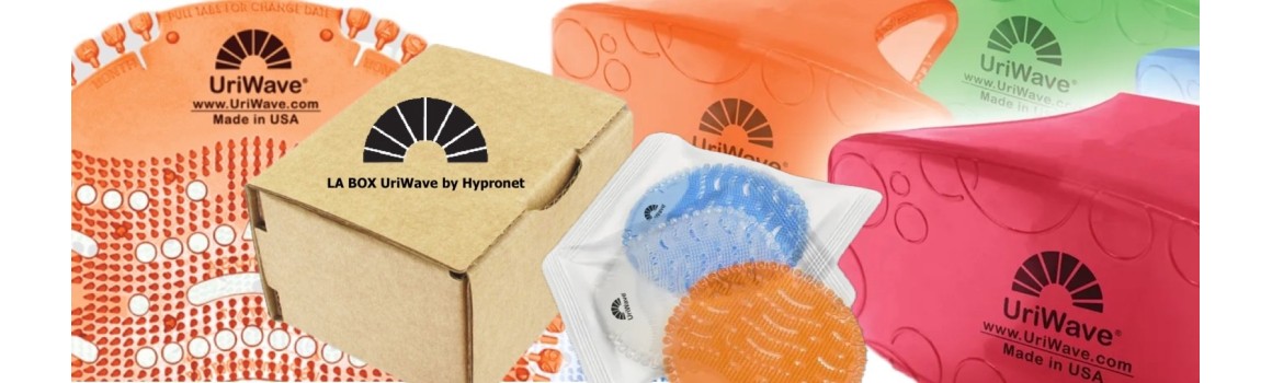 URIWAVE BOX des packs complets avec des produits désodorisants