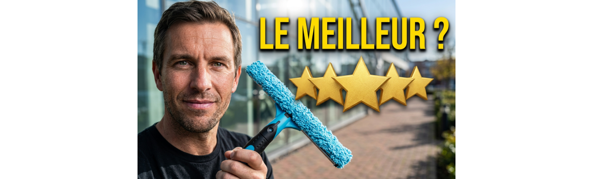 Poignée T support mouilleur vitre pour peau & housse  - Hypronet