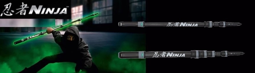 Unger NCP12 Barre Télescopique Ninja Carbone 1,20 M – 2 Pièces – Ultra Légère & Robuste – Poignée Ergonomique Antidérapante – Pour Nettoyage Vitres Pro