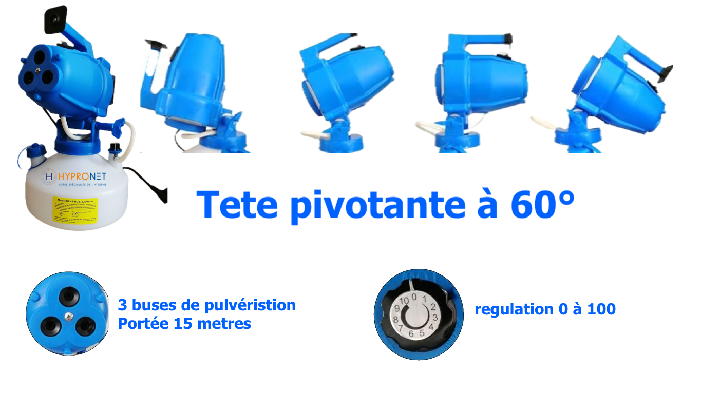 Nébuliseur puissant COMBATTOR