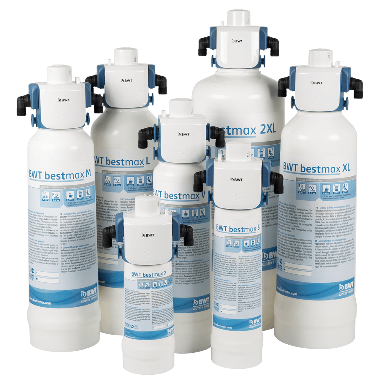 Cartouches de filtration BESTMAX BWT