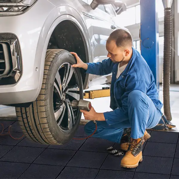 Revetement sol industrie tapis anti fatigue