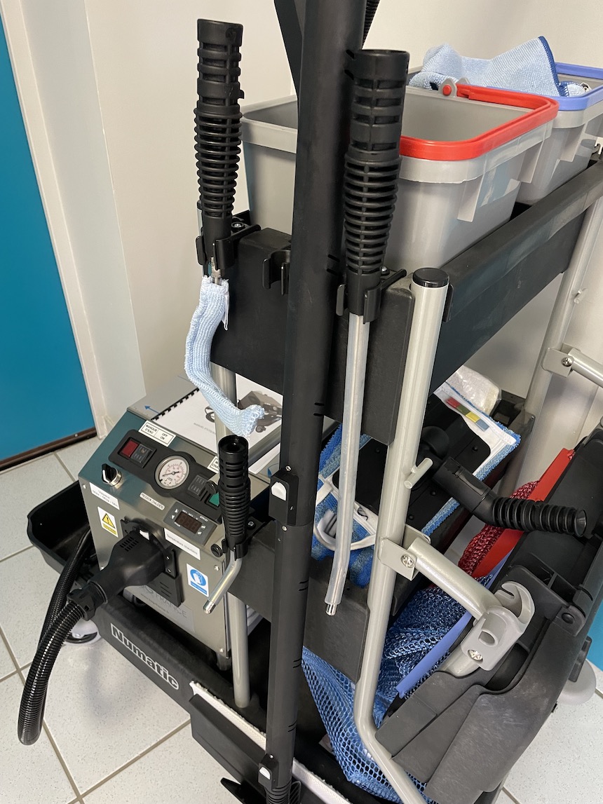 Kit complet Nettoyeur vapeur Jupiter C201A dispositif de désinfection