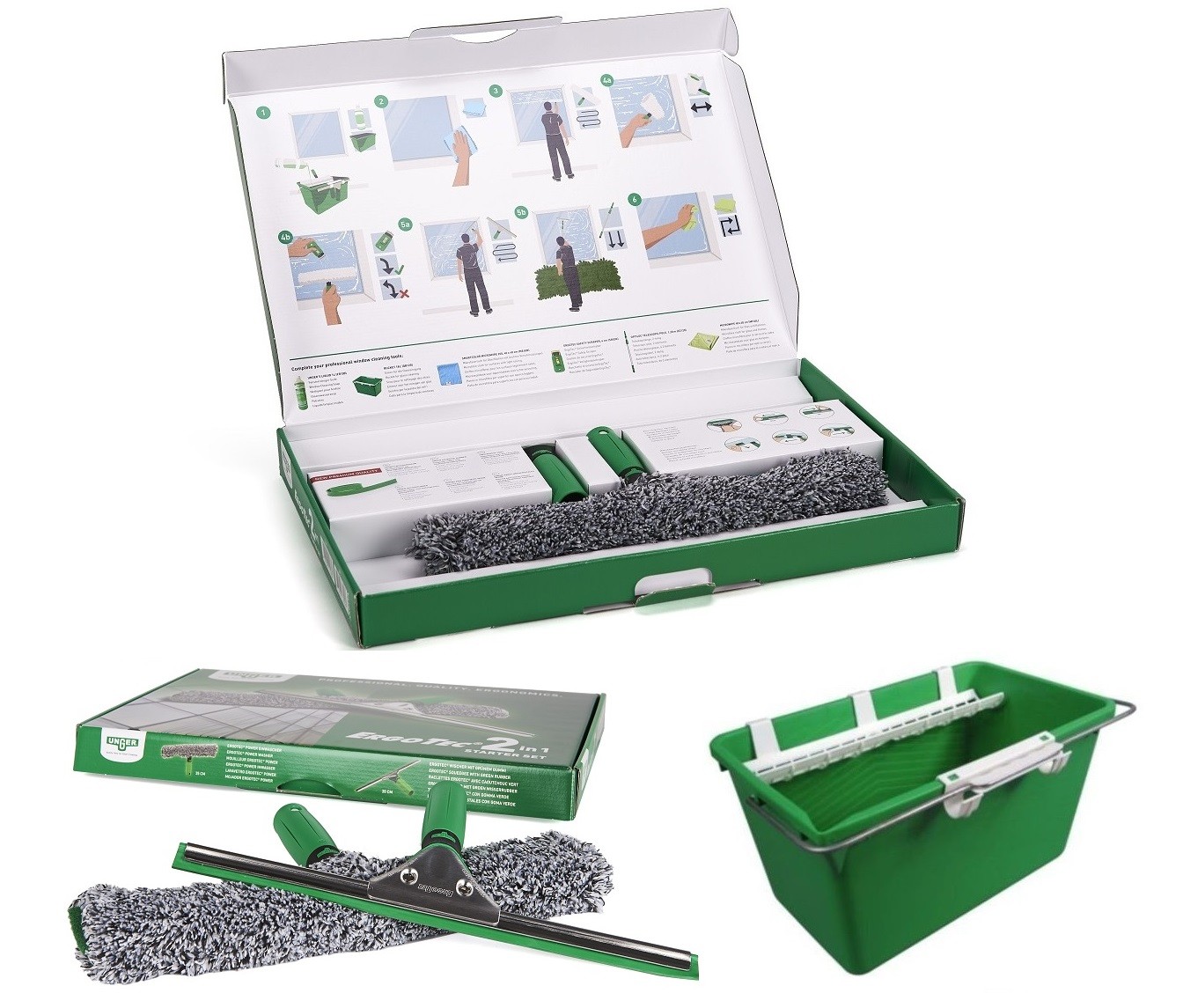 Kit lavage vitre Unger